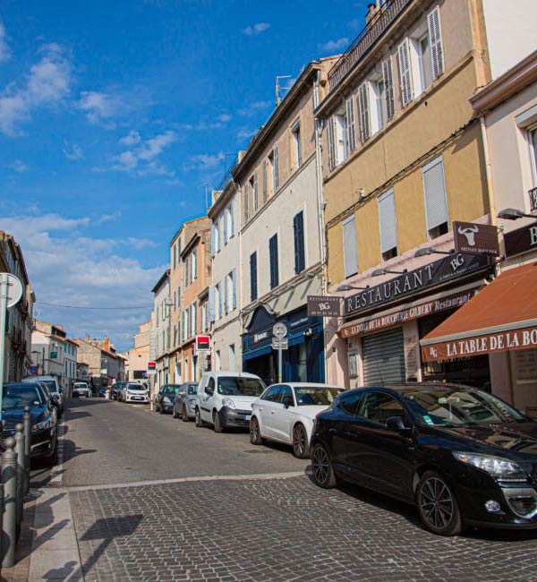 11Photo de la rue Montaigne à deux pas de la Constance, Maison de retraite à Saint Barnabé